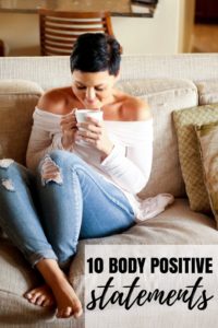 Body Positive Statements For Self Love On Weight Loss Journey