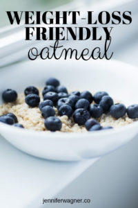weight loss friendly oatmeal recipe