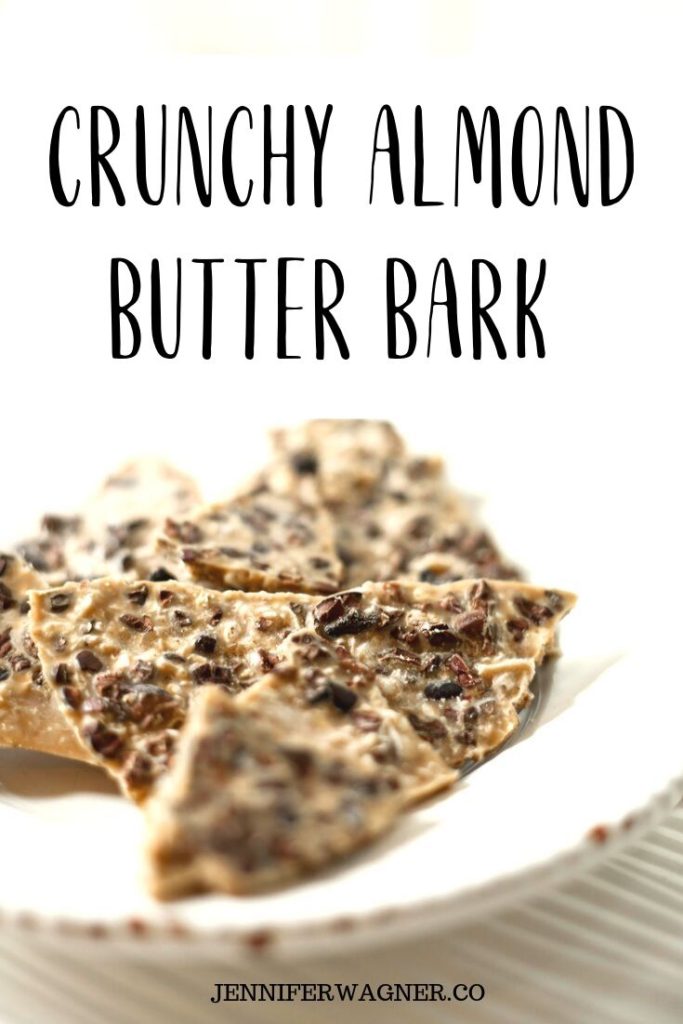 almond butter bark sweet treat